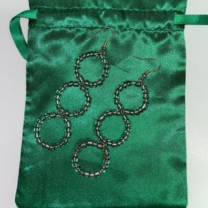 Circle Drop Earrings